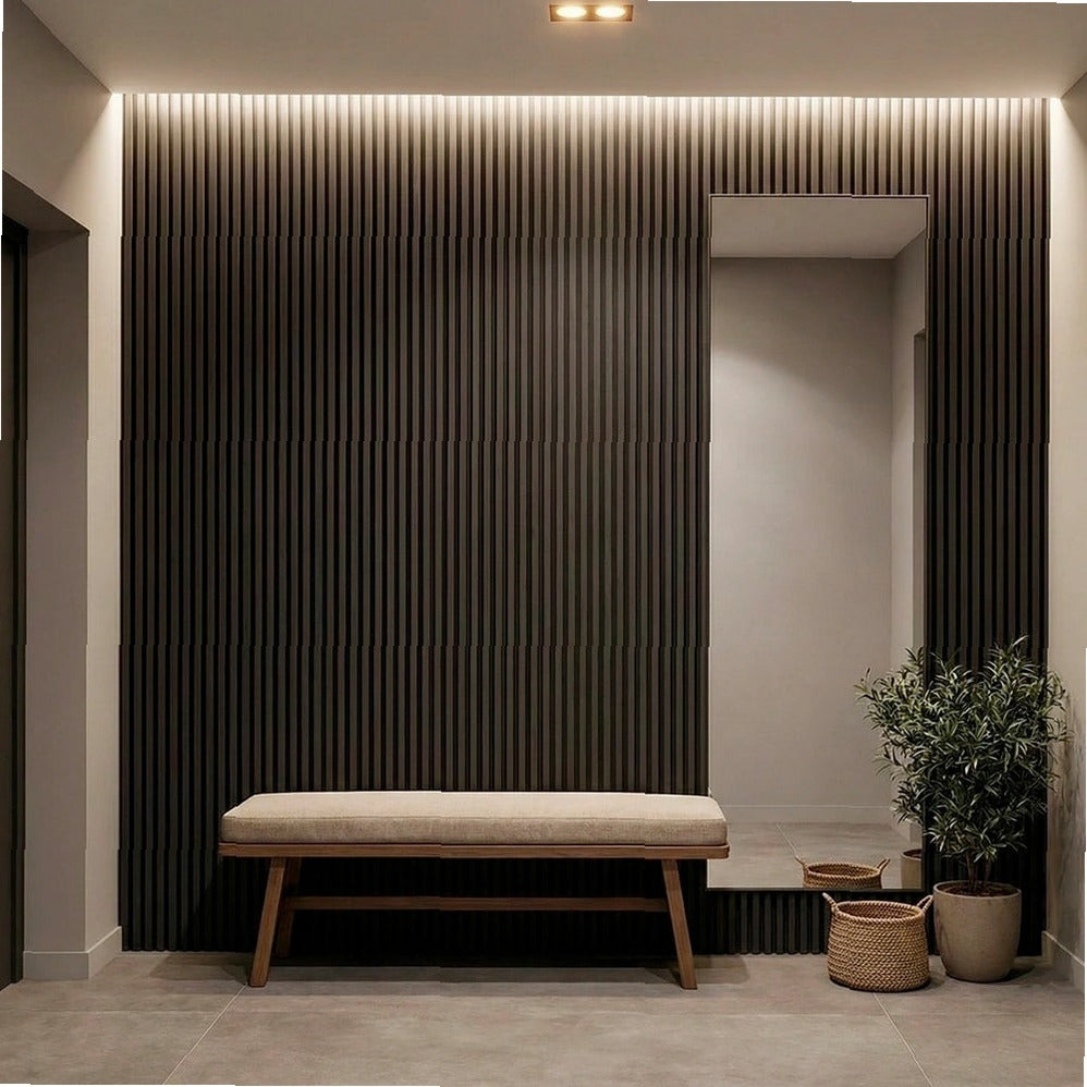 Panneau Acoustique Mural en Bois