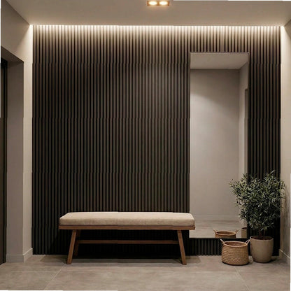 Panneau Acoustique Mural en Bois