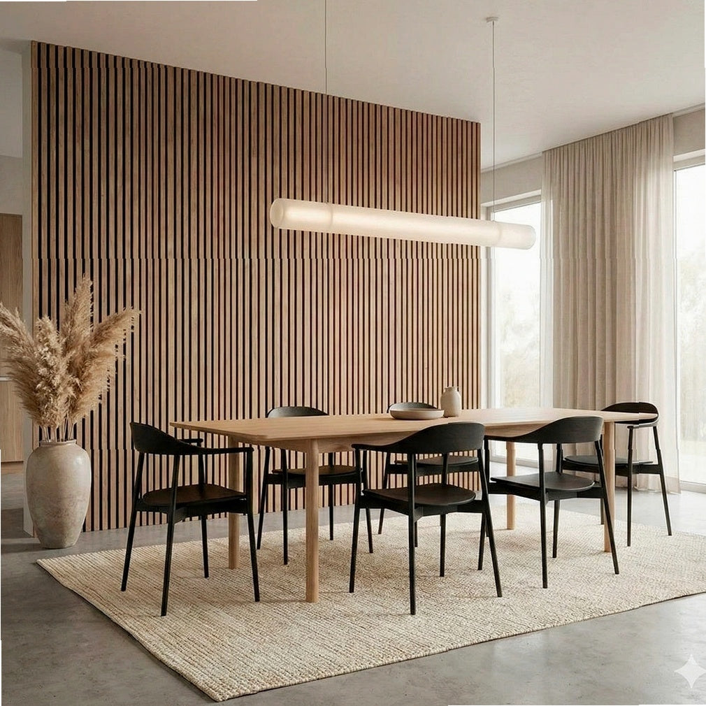 Panneau Acoustique Mural en Bois